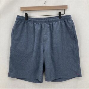 Chubbies The Flint Gym Shorts 7” Mens XL Blue Gray Stretch Performance Preppy